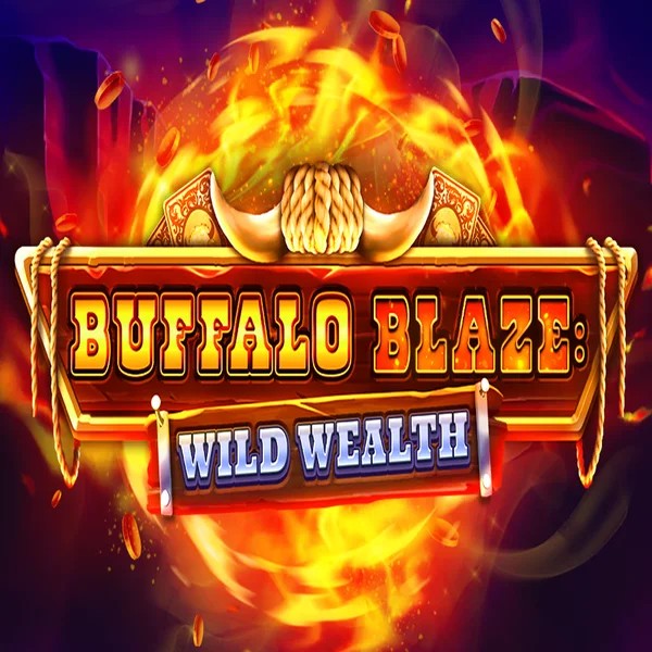 Slots logo of Buffalo Blaze Wild Wealth from OctoPlay at Roman Casino