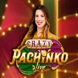 Crazy Pachinko logo by Evolution Roman Casino