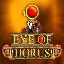 Eye of Horus slot logo by RTG (Reel Time Gaming) at Roman Casino
