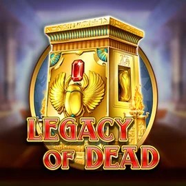 Legacy of Dead game by Play'n GO – logo hosted on Roman Casino