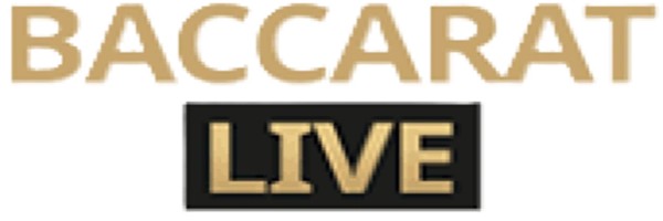 Live Baccarat logo – Live Casino by Evolution at Roman Casino