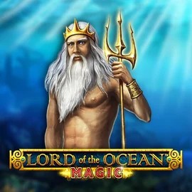 Lord Of The Ocean Magic logo by Novomatic Roman Casino