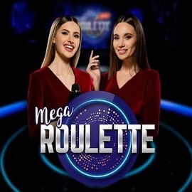 Mega Roulette logo by Pragmatic Play Roman Casino