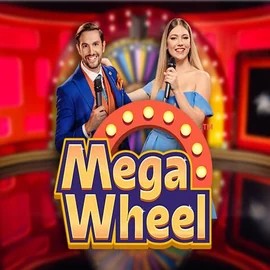 Mega Wheel logo – Live Casino by Pragmatic Play at Roman Casino