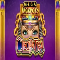 Mega Jackpots Cleopatra slot logo by IGT at Roman Casino