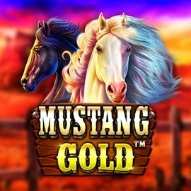 Slots logo of Mustang Gold from Pragmatic Play at Roman Casino